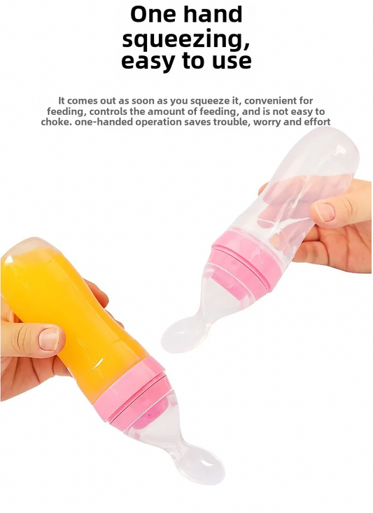擠壓式餵食瓶