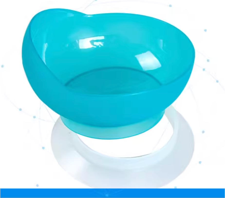 防滑助食碗(吸盤及護擋設計)