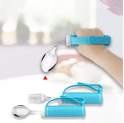 助食叉及匙（附綁帶）