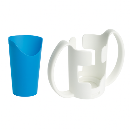 輔助食水杯（弧形缺口）