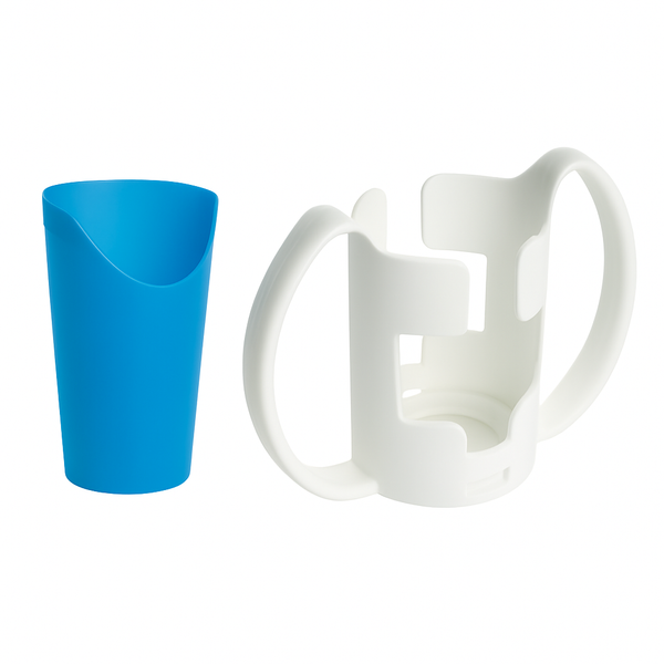 輔助食水杯（弧形缺口）