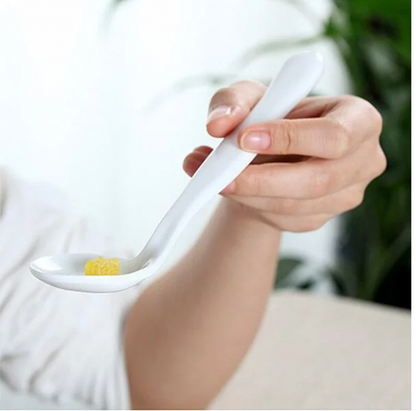 助食膠匙（右)｜右手餵食 / 左手自用