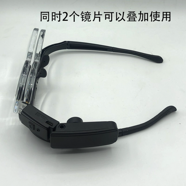 頭戴式有燈放大鏡（6 段放大倍數：1.5倍至4.5倍）