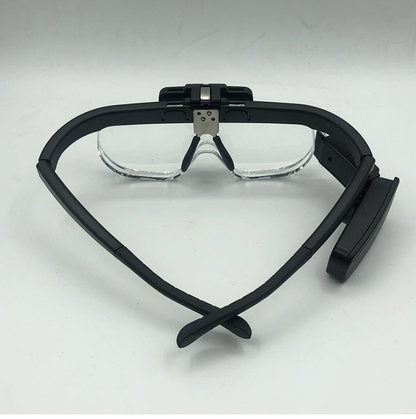 頭戴式有燈放大鏡（6 段放大倍數：1.5倍至4.5倍）