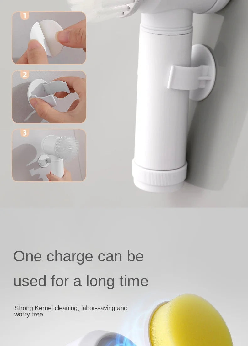 🧼 電動清潔刷（11 件套裝）