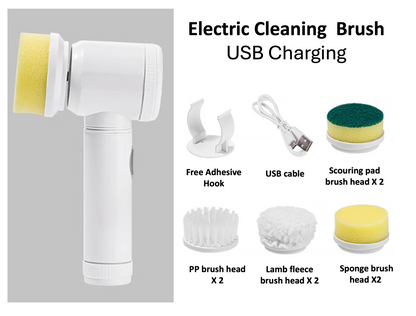 🧼 電動清潔刷（11 件套裝）