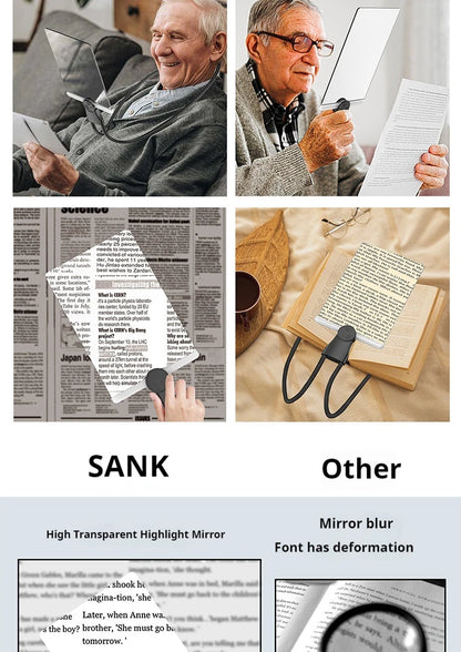 掛頸免提放大鏡（10 倍放大）