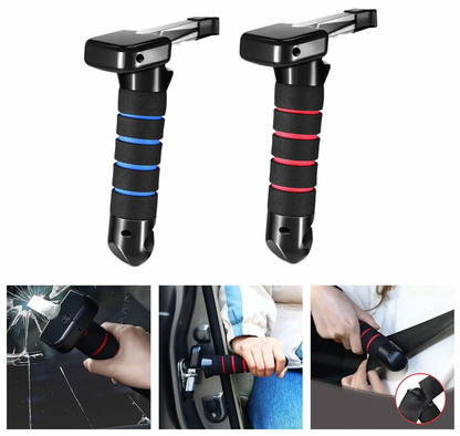三合一上下車安全輔助神器 (扶手＋破窗錘＋安全帶割刀)