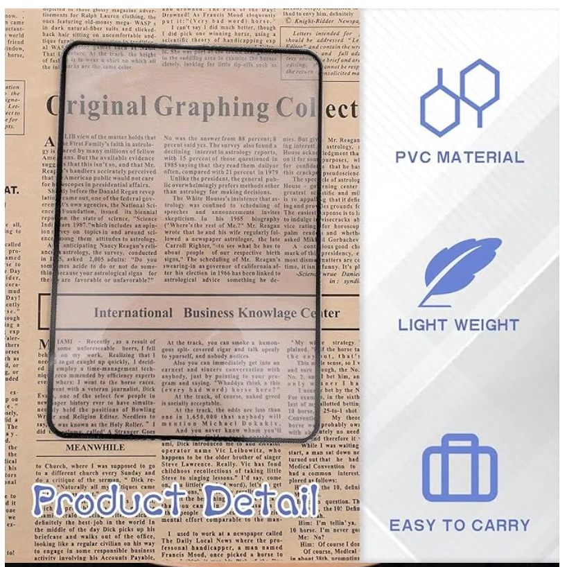 放大鏡片 10倍放大 (大/小)