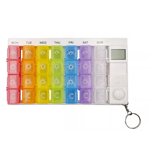 7天彩色響鬧提示藥盒