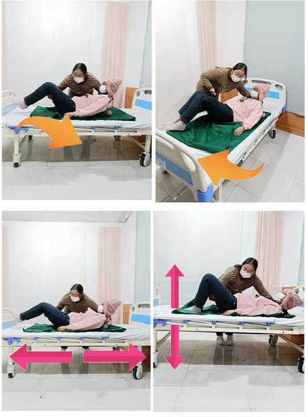 臥床移動滑布床單