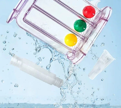 三球呼吸訓練器（可吹可吸型）