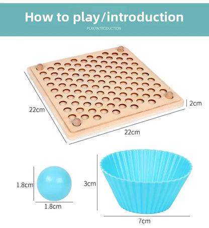 夾珠子遊戲訓練 - 手眼協調