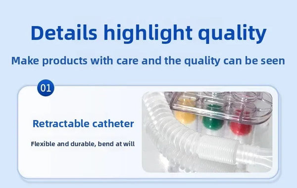 三球呼吸訓練器（可吹可吸型）