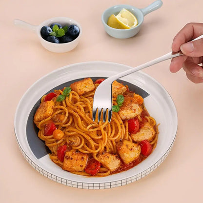 不鏽鋼助食叉子（自助或餵食：右手＋左手）