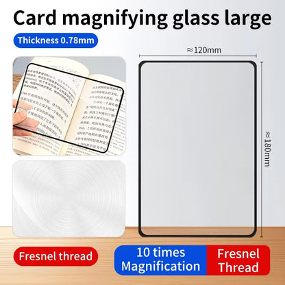 放大鏡片 10倍放大 (大/小)