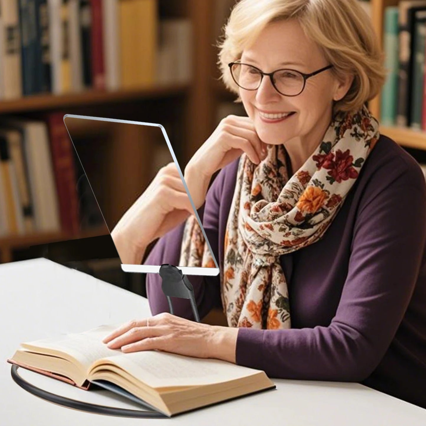 掛頸免提放大鏡（10 倍放大）