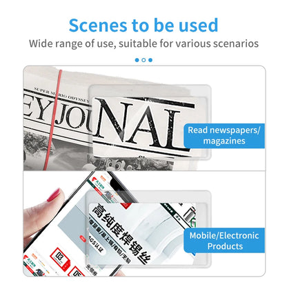 放大鏡片 10倍放大 (大/小)