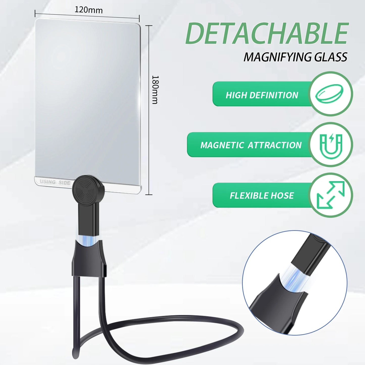 掛頸免提放大鏡（10 倍放大）