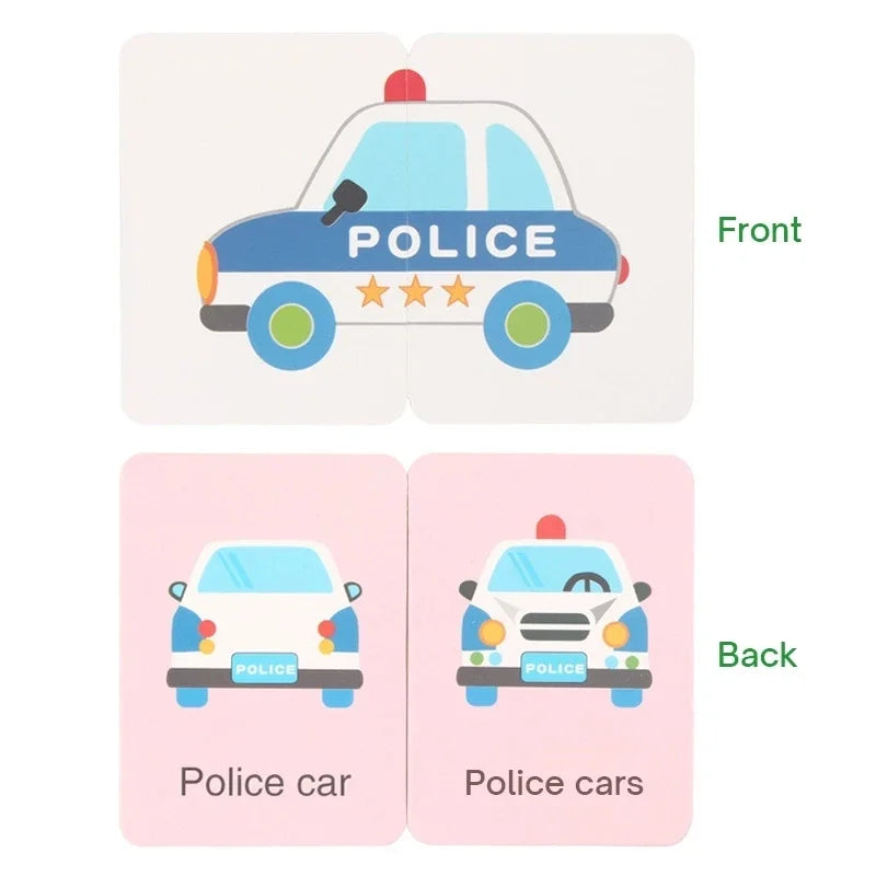 拼圖配對遊戲訓練卡 — 觀察力及邏輯思維