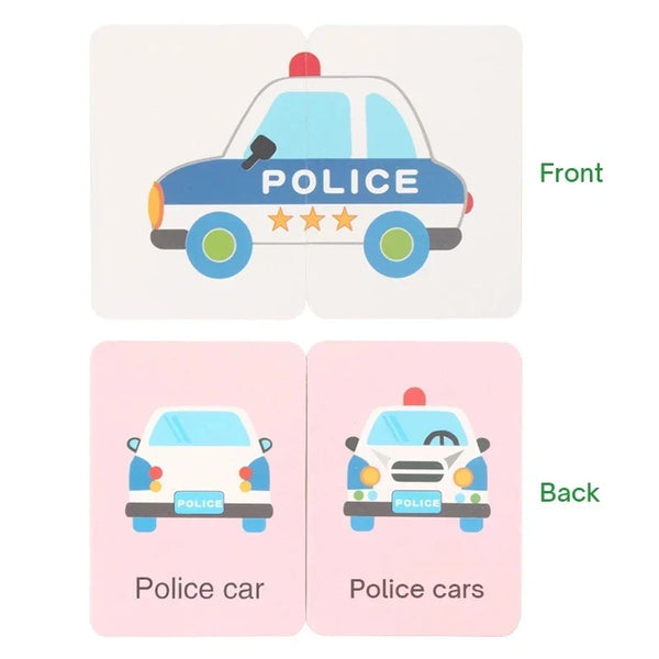 拼圖配對遊戲訓練卡 — 觀察力及邏輯思維