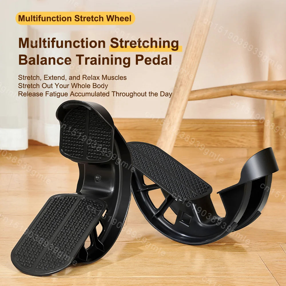 長者多功能雙踏拉筋伸展板（連軸防滑設計）