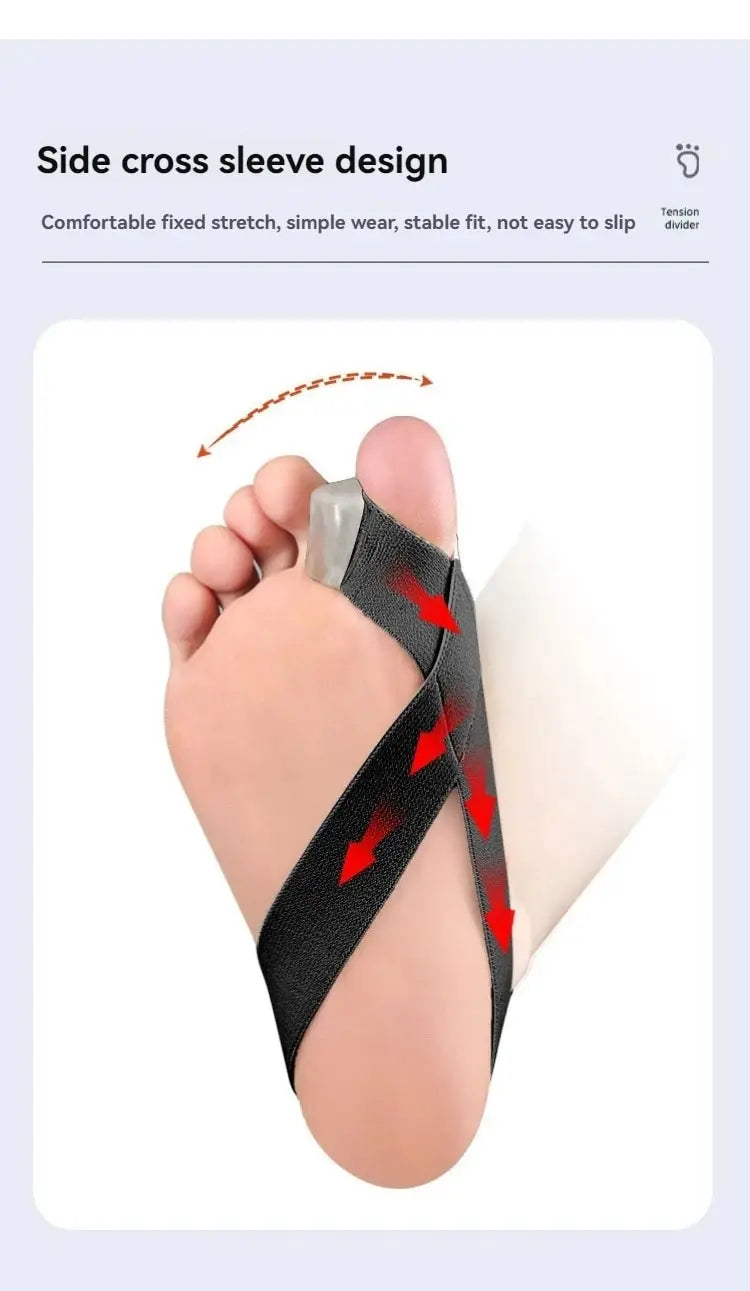 拇指外翻腳趾矯正器 (日夜用及可穿鞋)