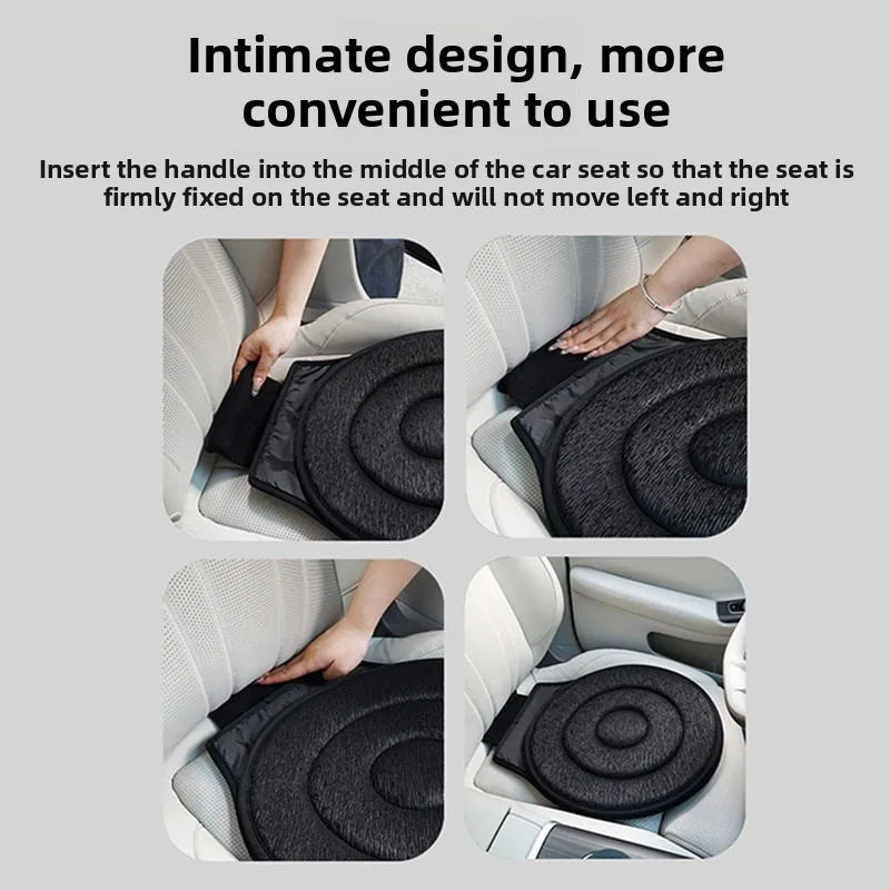 360°汽車旋轉坐墊 ｜長者上下車輕鬆轉身神器