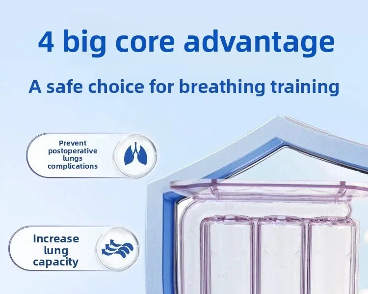 三球呼吸訓練器（可吹可吸型）