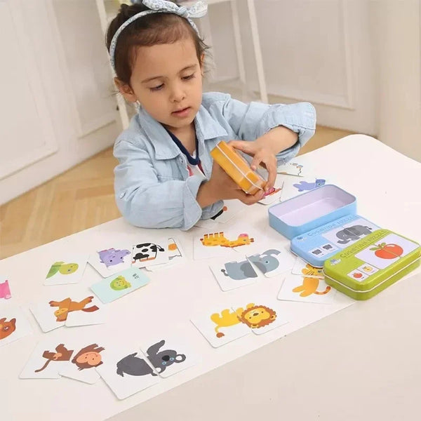 拼圖配對遊戲訓練卡 — 觀察力及邏輯思維