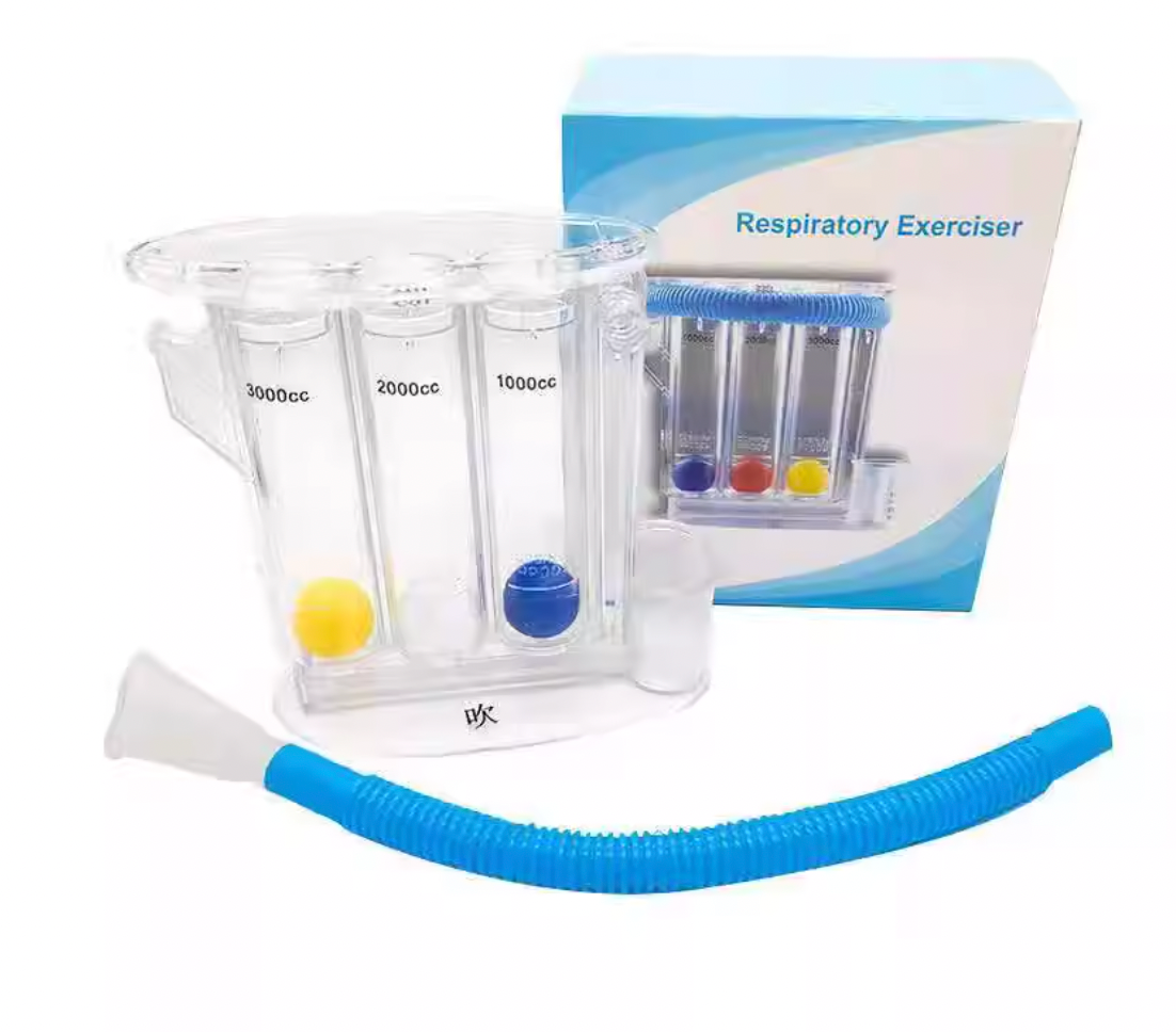 三球呼吸訓練器（可吹可吸型）