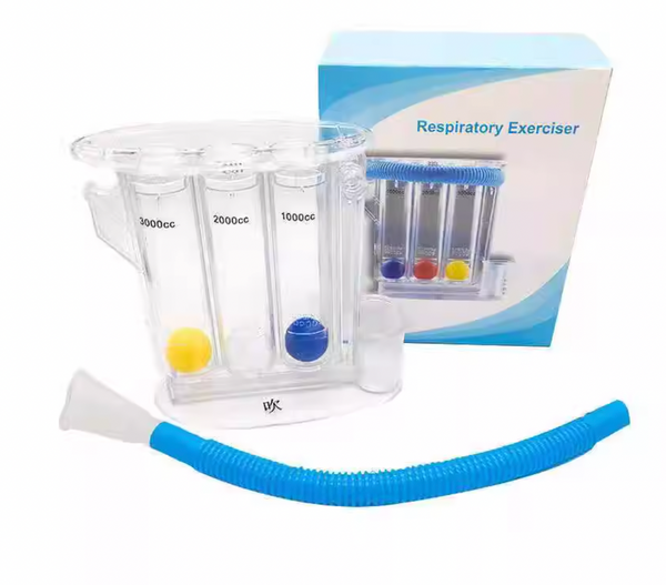 三球呼吸訓練器（可吹可吸型）