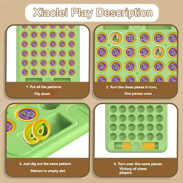 記憶翻翻棋｜訓練記憶力與手指靈活度遊戲