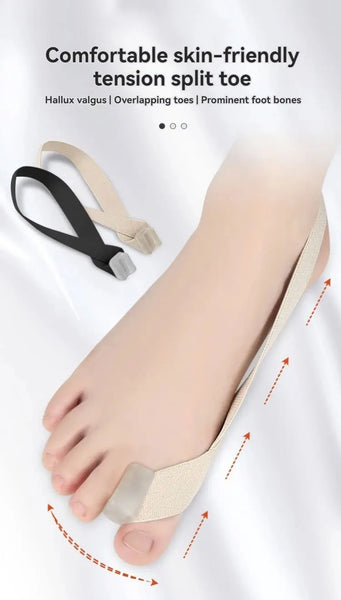 拇指外翻腳趾矯正器 (日夜用及可穿鞋)