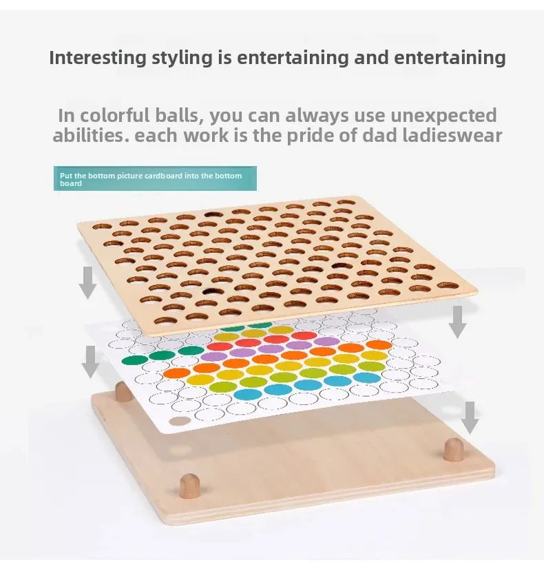 夾珠子遊戲訓練 - 手眼協調