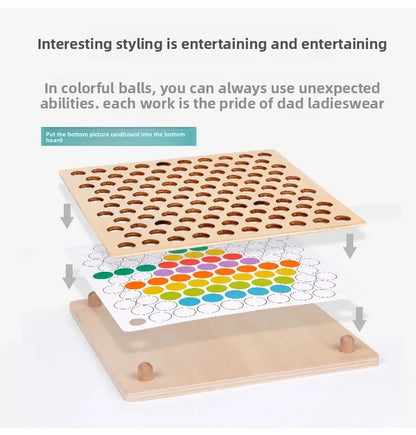 夾珠子遊戲訓練 - 手眼協調