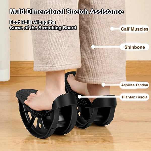 長者多功能雙踏拉筋伸展板（連軸防滑設計）