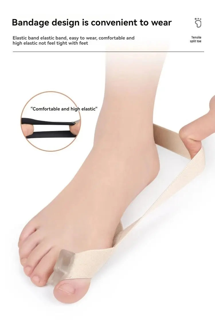 拇指外翻腳趾矯正器 (日夜用及可穿鞋)