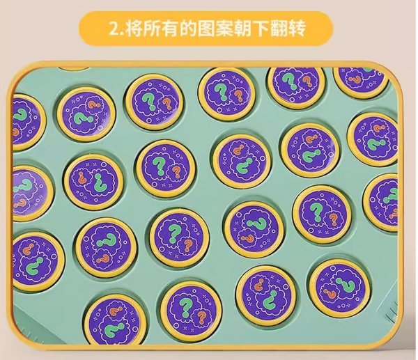 記憶翻翻棋｜訓練記憶力與手指靈活度遊戲