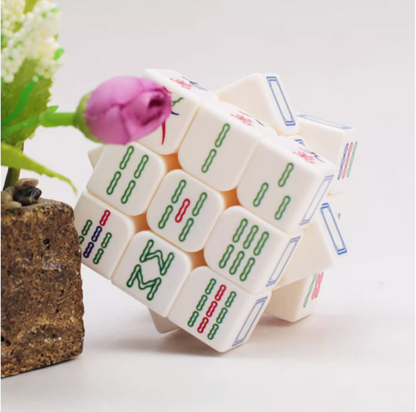 3X3 扭計骰/魔方（麻雀版）— 邏輯思維及手指靈活度訓練